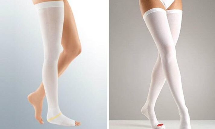 compression stockings alang sa varicose veins